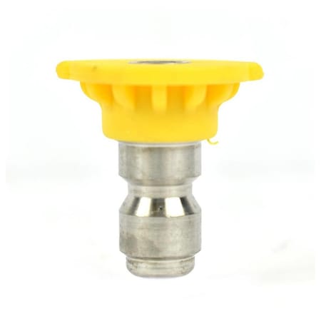 Pressure Washer 1/4 Inch Quick Connect High Pressure Spray Nozzle Tip - Yellow